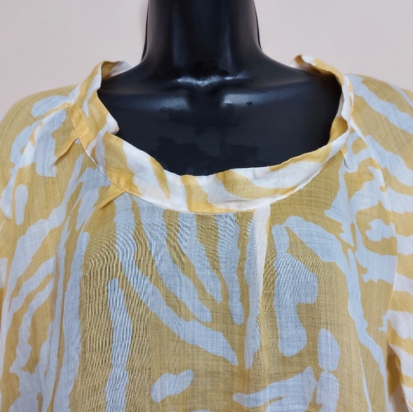 Anne Willi Paris rami patterned blouse - Picture 2 of 8